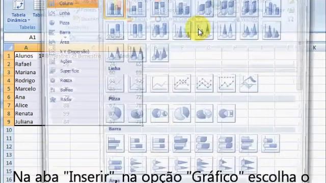 Microsoft Excel 2007 - Gráfico смотреть онлайн