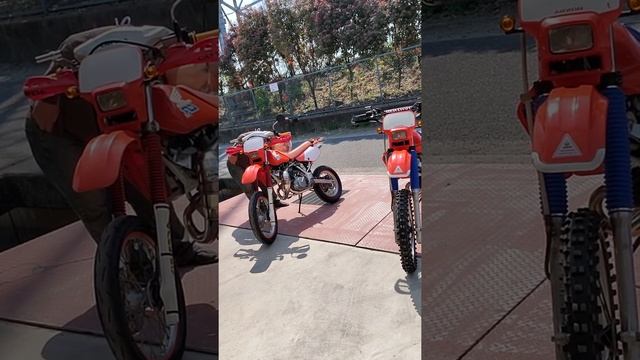 HONDA CRM80　RSVチャンバー Vs  CRM50　プロスキルチャンバー 2ストサウンド比較