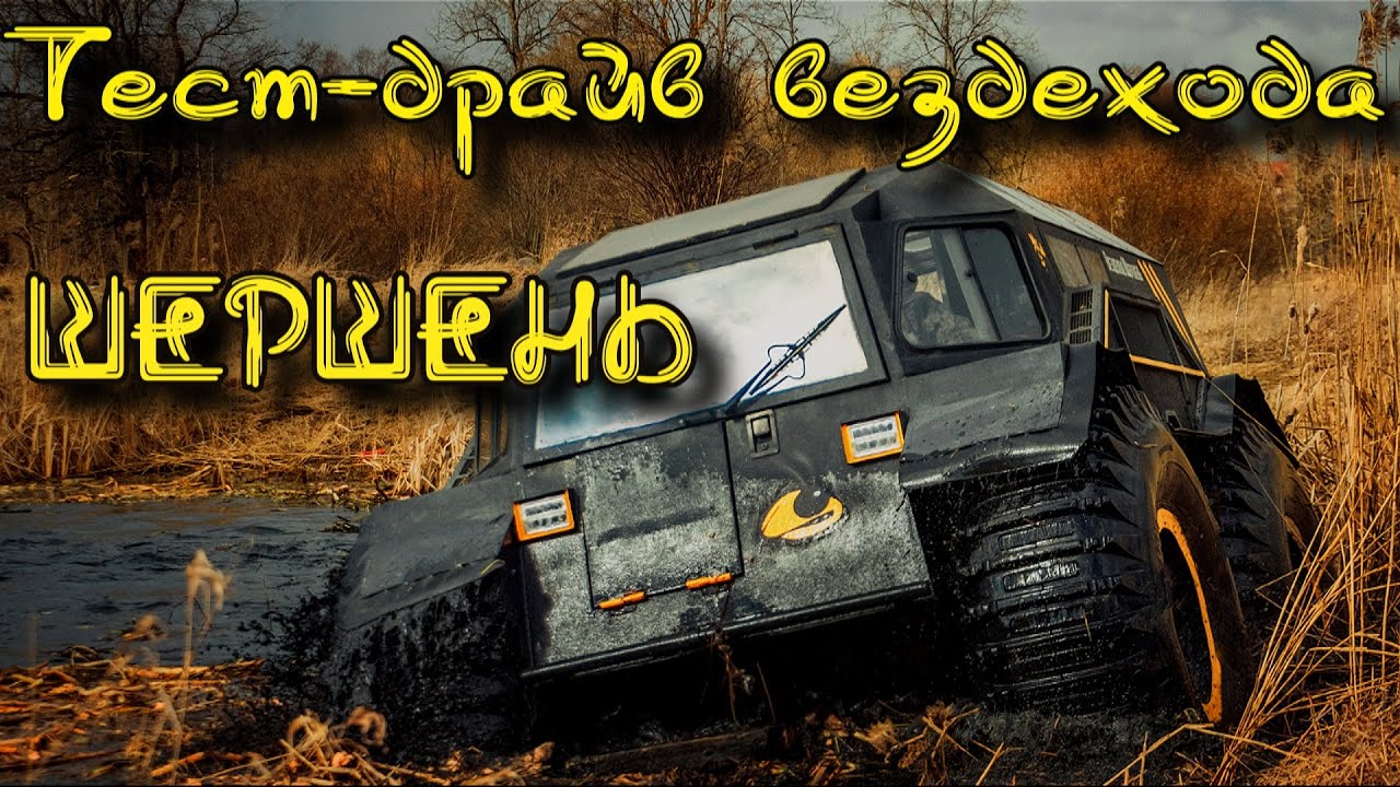 Тест-драйв вездехода Шершень. Обзор на бюджетный бортоповорот.
