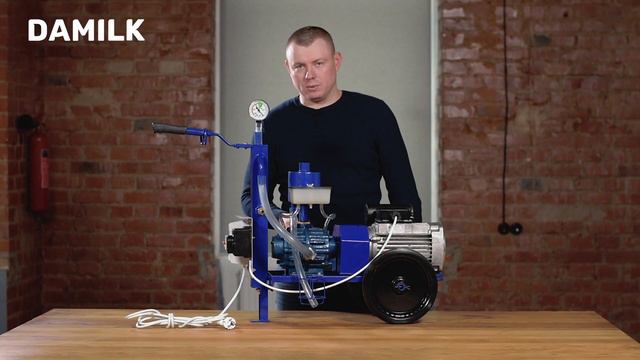 Доїльний апарат Дамілк АІД-10 «Євро 240-оригінал» П смотреть онлайн