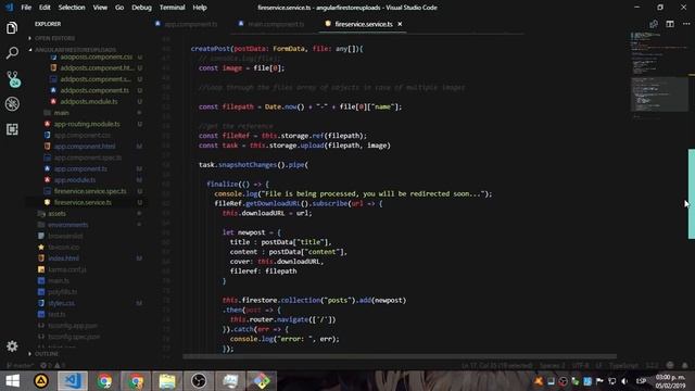 Angular 7 / Firestore / FireStorage File Uploads & LoadChildren смотреть онлайн
