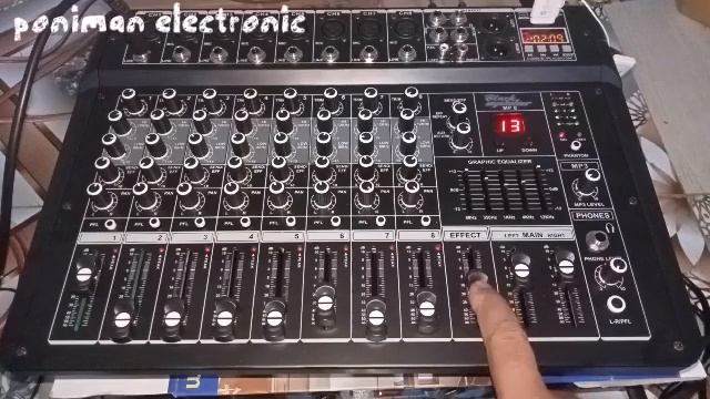 Tes Power Mixing terlaris , black spider MP8 , 550x2 watt , harga 1,7 juta смотреть онлайн