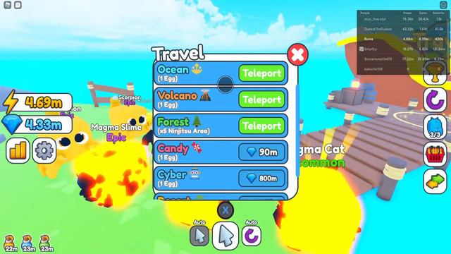 Roblox [UPD 1!] Ninja Training Simulator 💥 Gameplay Hatching Legendarys Eggs смотреть онлайн