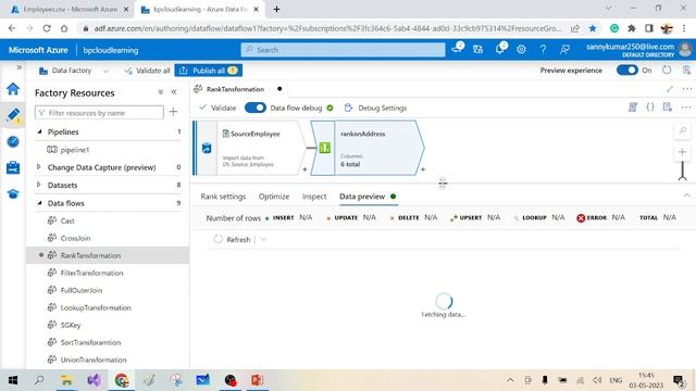 75- Rank & Dense Rank transformation in mapping data flow in Azure data factory in Hindi смотреть онлайн