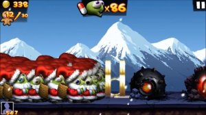 Zombie Tsunami New Christmas Missions Start With 500 Santa Zombies And Eat 10 Gingerbread Man