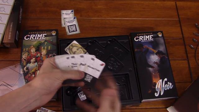 Chronicles of Crime - Présentation et déballage du jeu смотреть онлайн
