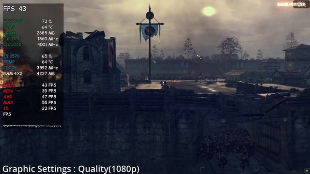 GTX 1650 | I5 3570 | Total War Attila | All Settings | Gameplay Test | FPS Test смотреть онлайн