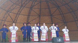 Песня "По над  Доном Вербы" выступление вокальный ансамбль"Праздник" на фестивале "Казачья Колыбель