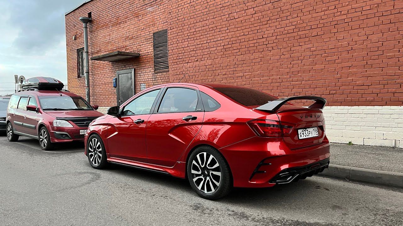 СПОЙЛЕР ДЛЯ ЛАДА ВЕСТА. смотреть онлайн