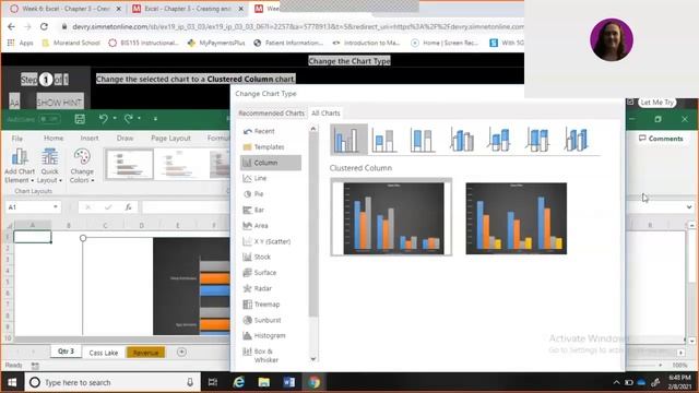 Assignment Week 6: Excel - Chapter 3 - Creating and Editing смотреть онлайн