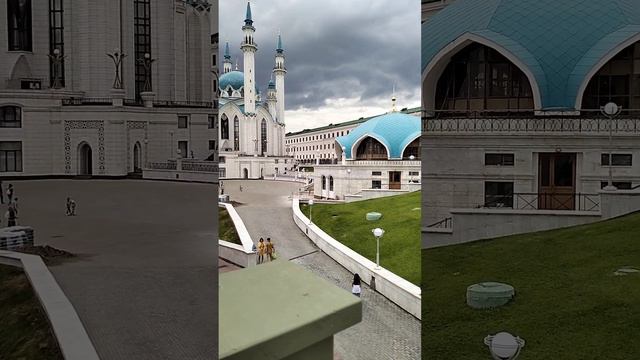 Мечеть Кул-Шариф на территории казанского кремля. смотреть онлайн