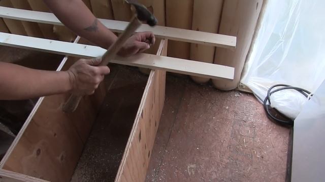 Alaska Cabin Project ................ Kitchen Cabinets, Counter Top, & Sink смотреть онлайн