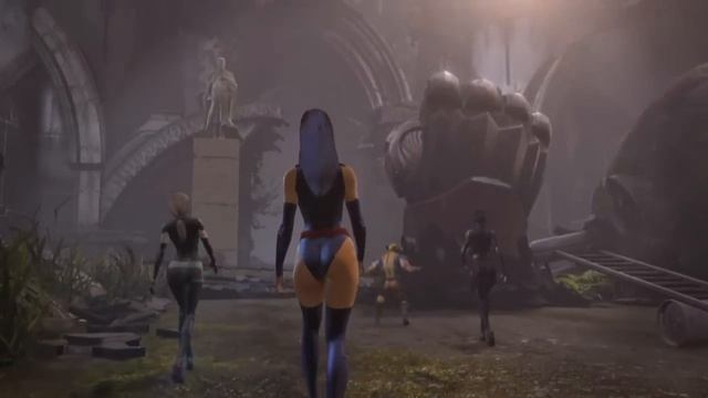 Deadpool - Psylocke's only line in the entire game. смотреть онлайн