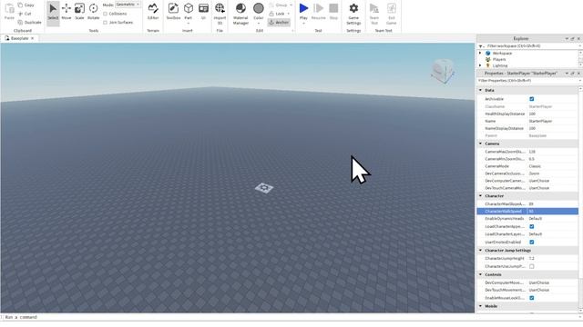 Подробный гайд как увеличить скорость бега и высоту прыжка в Roblox Studio смотреть онлайн