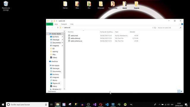 SQL: Importar una base de datos de prueba смотреть онлайн