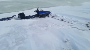 Снегоход лебёдка