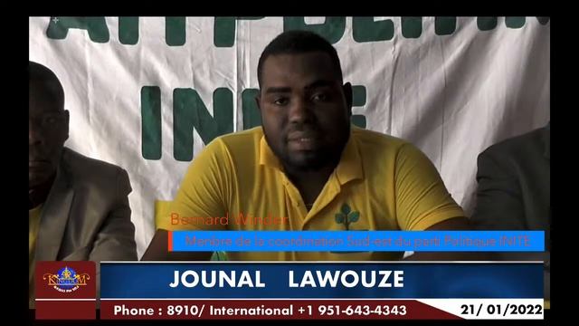 EN DIRECT |JOUNAL LAWOUZE|VENDREDI |21|JANVIER 2022 смотреть онлайн