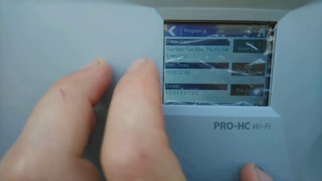 Настройка Hunter Pro HC-12 WiFi смотреть онлайн