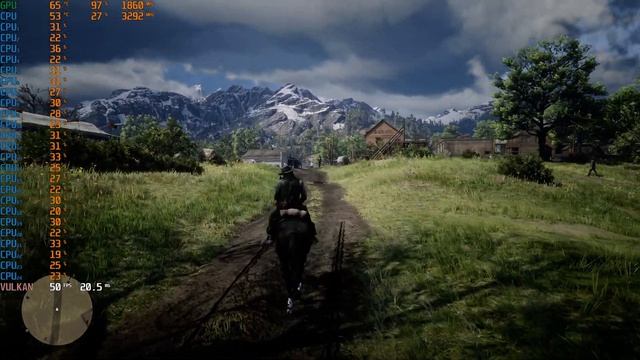 Red Dead Redemption 2 xeon 2678v3 RTX 3070 4k Ultra preset FPS test смотреть онлайн