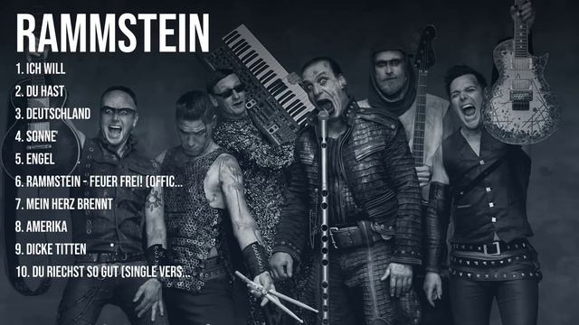Rammstein 2024 MIX ~ Top 10 Best Songs ~ Greatest Hits ~ Full Album