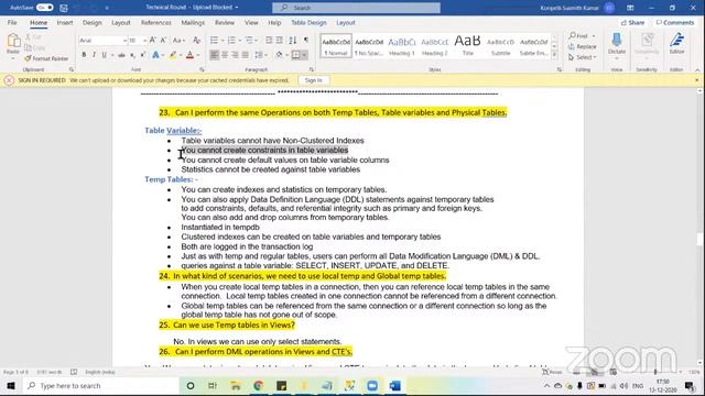 Mock Interviews Questions explanation || SQl advanced смотреть онлайн