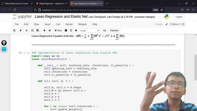 Lasso Regression and Elastic Net || FSMLC смотреть онлайн