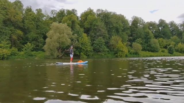 сапсерфинг по рекам Подмосковья (Десна, Пахра, Ока, Осетр) смотреть онлайн