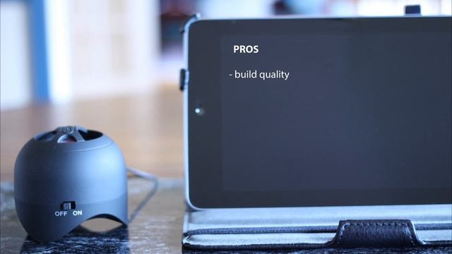 Review - DBEST London Duo Bluetooth Speaker Set with Nexus 7 audio sample смотреть онлайн