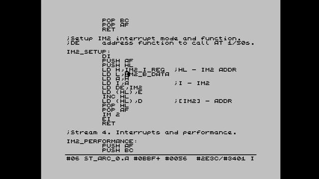 Дневник разработки, ZX Spectrum, #5. Новости, ответы на вопросы и использование шрифтов смотреть онлайн