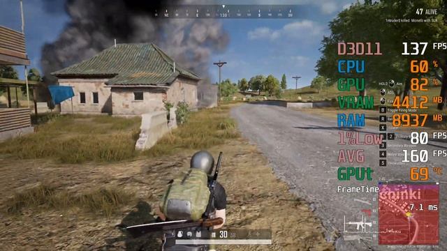 GeForce GTX 1660 -- AMD Ryzen 3 3300X -- PUBG FPS Test смотреть онлайн