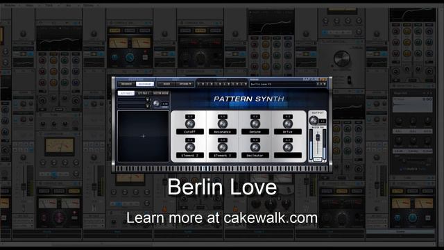 Rapture Pro: Pattern Synth Sound Examples - Cakewalk Software смотреть онлайн