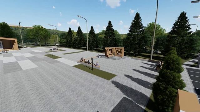 Визуализация проекта дендропарка смотреть онлайн