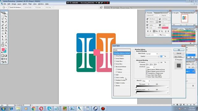 HOW TO DESIGN A LOGO IN PHOTOSHOP CS2 смотреть онлайн