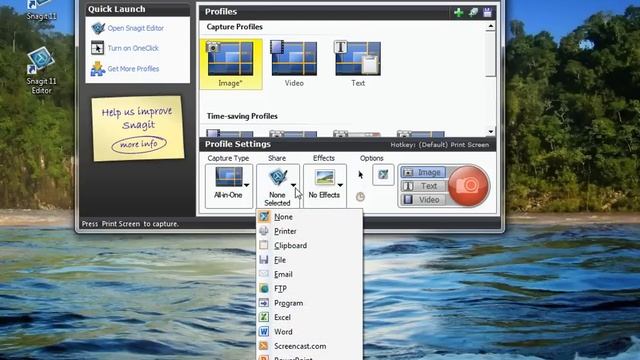Snagit - отличный инструмент для создания скриншотов смотреть онлайн