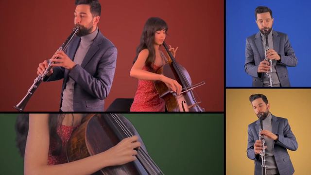 D. Shostakovich - “Prelude” from 5 Pieces - Cello: Aybüke Kır (arr. for 3 Clarinet and 2 Cello) смотреть онлайн