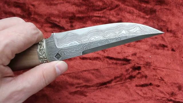 Нож Сиг-3 (ламинат, сувель березы, мельхиор) смотреть онлайн