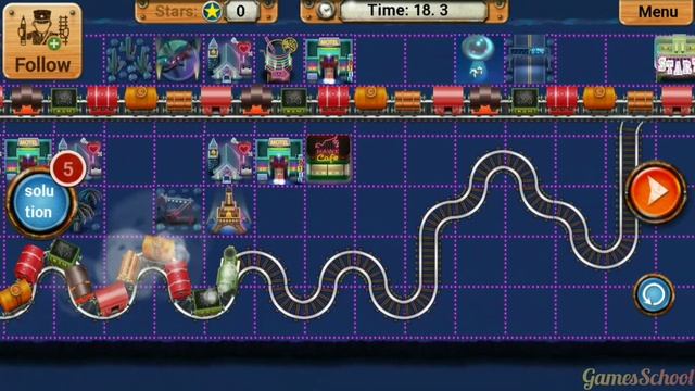 Rail Lands Crisis Puzzle Game | Rail Maze 2 | Android Gameplay #584 смотреть онлайн