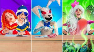 ЕСЛИ БЫ ФНАФ 9 Аниматроники УЧИЛИСЬ В ШКОЛЕ! Солнце и Луна ФНАФ в реальной жизни! Смешные моменты!