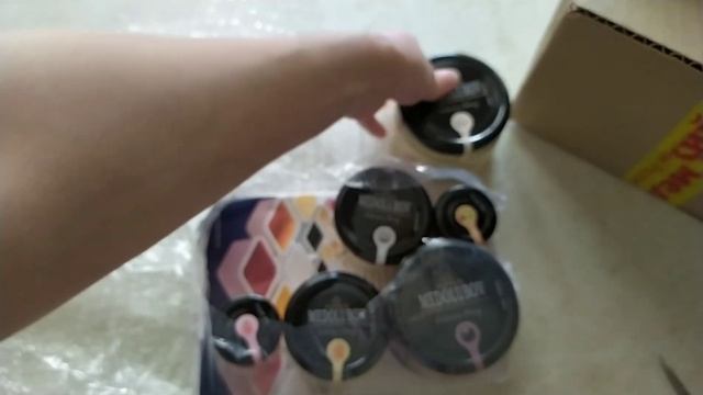 Вкусная распаковка посылки от Медолюбов. Крем-мёд с разными вкусами!! смотреть онлайн