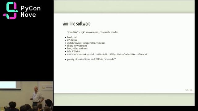 M. Šedivý - Vim your Python, Python your Vim смотреть онлайн