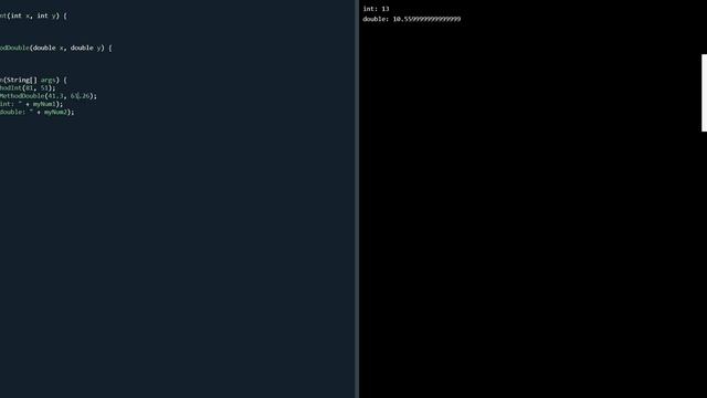 Method Overloading in Java - java tutorial - w3Schools - Chapter 22 English смотреть онлайн