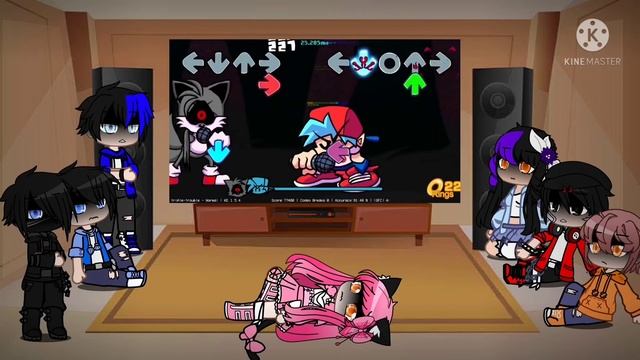 aphmau and friends react fnf vs sonic exe version 2.0 part 1/3 смотреть онлайн