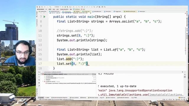 Use List.of() Factory Method instead of Arrays.asList() смотреть онлайн