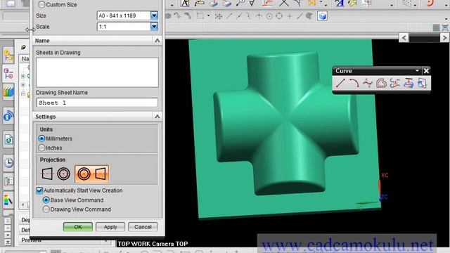 Unigraphics NX Cam Eğitimleri 09