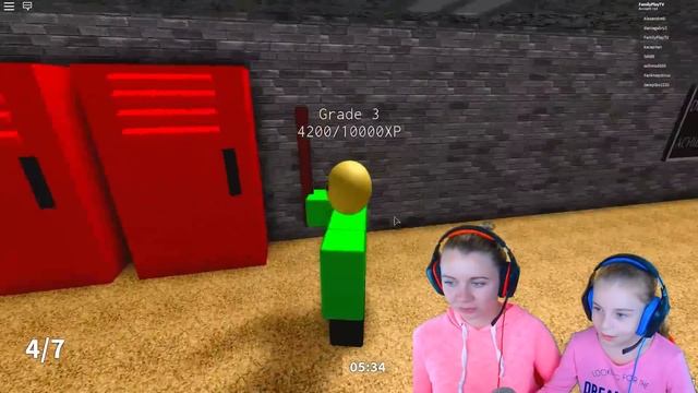 Я СТАЛА БАЛДИ! ЗЛОЙ УЧИТЕЛЬ BALDI в ROBLOX смотреть онлайн