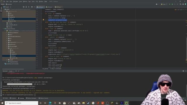 I coded a PERSONAL ASSISTANT with NO EXPERIENCE... (Jarvis in Real Life) смотреть онлайн