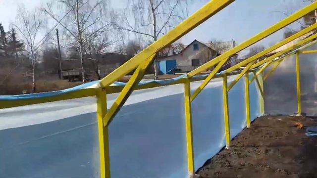 Накриття плівкою теплиці-розсадника ! #5 смотреть онлайн