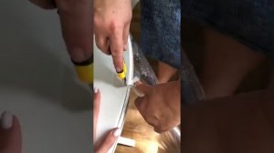 Варианта обрезки  скатерти гибкое стекло