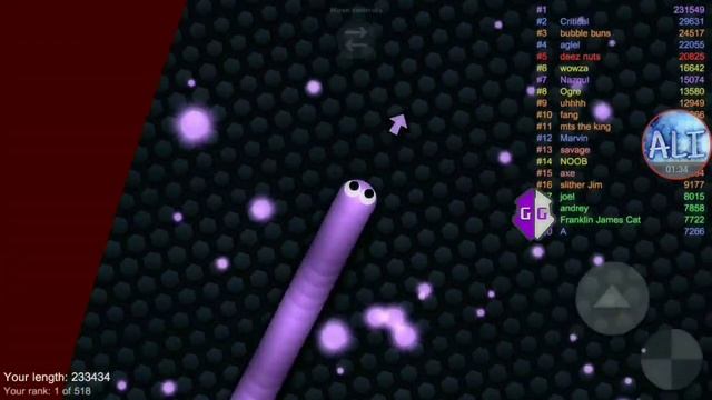 Hack Slither.io with Game Guardian (NO ROOT!) смотреть онлайн