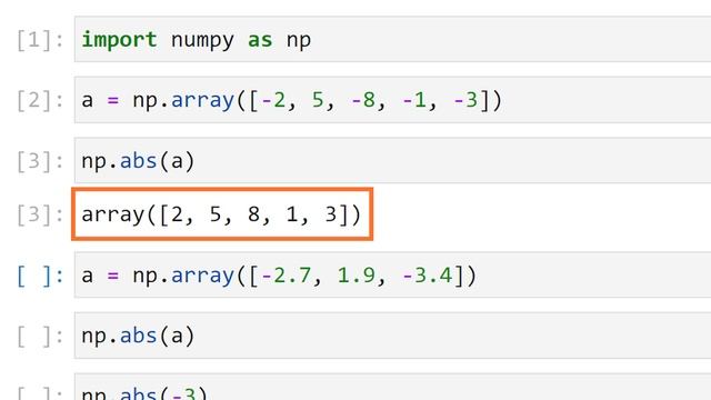 【毎日Python】Pythonで配列の絶対値を取得する方法｜numpy.abs смотреть онлайн